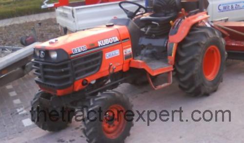 Kubota B2710 specs and reviews 