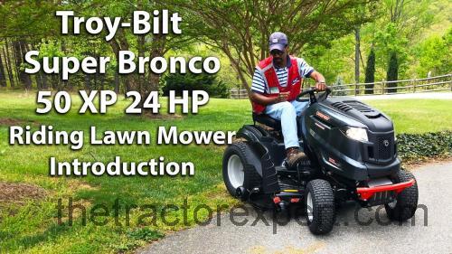 Troy-Bilt Super Bronco XP specs and reviews 